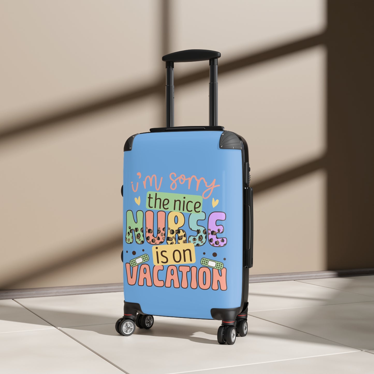 Limited Edition Nurse On Vacation Handcarry Suitcase