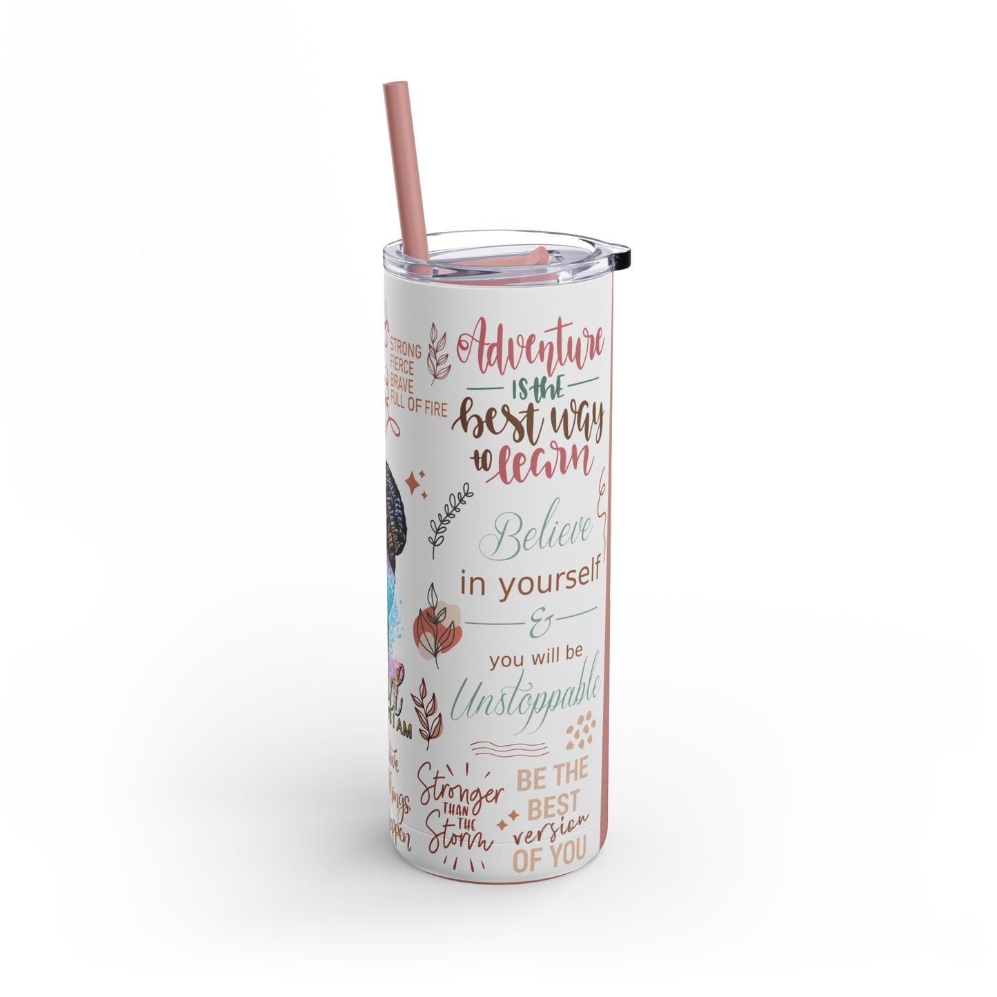 Affirmation Skinny Matte Tumbler, 20oz