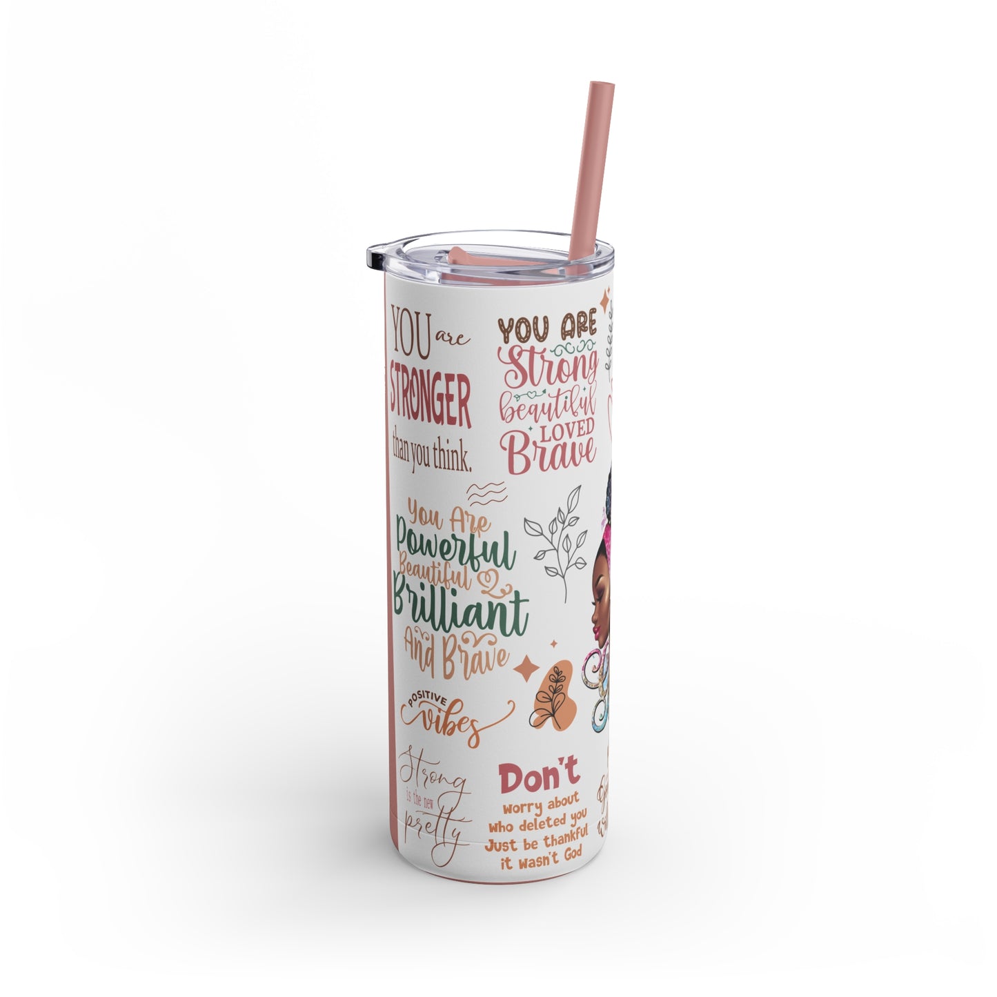 Affirmation Skinny Matte Tumbler, 20oz