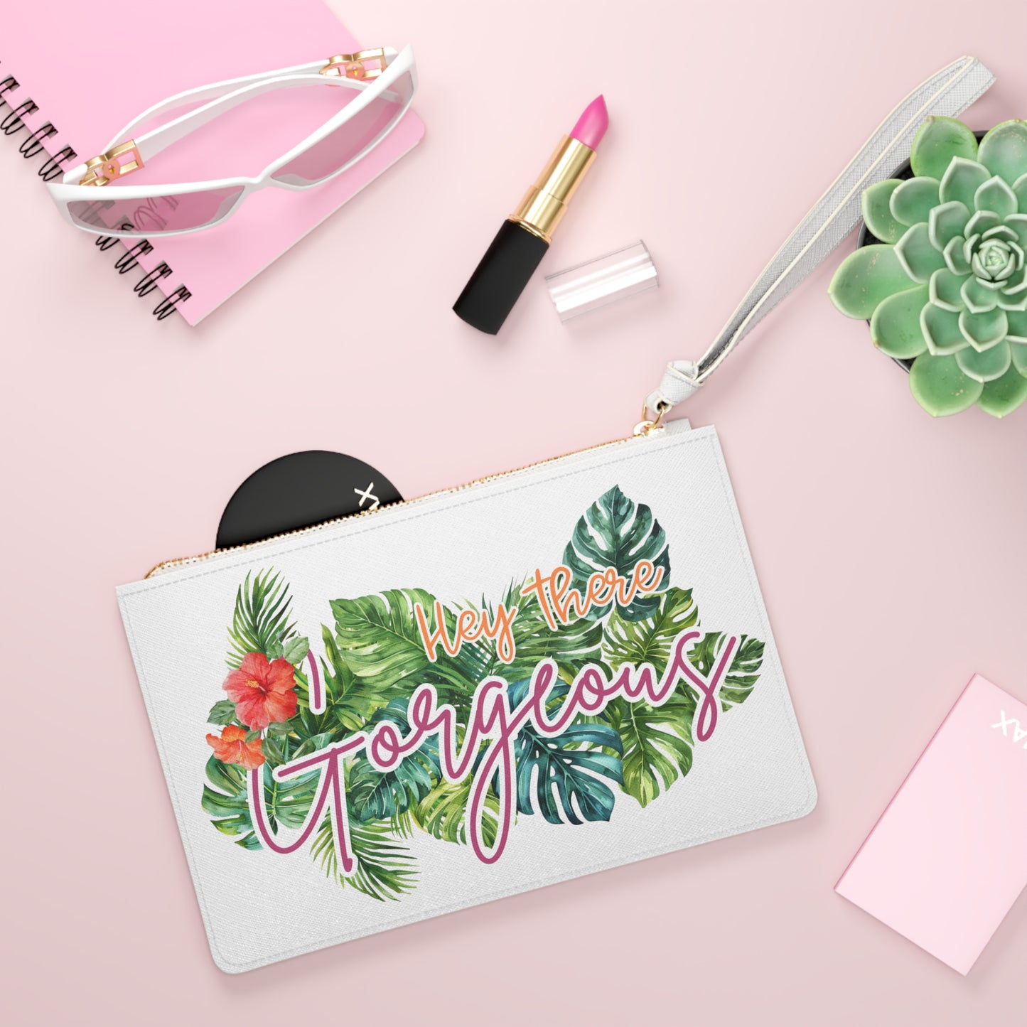 Gorgeous Affirmation Clutch Bag