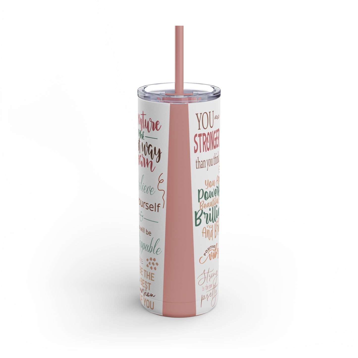 Affirmation Skinny Matte Tumbler, 20oz