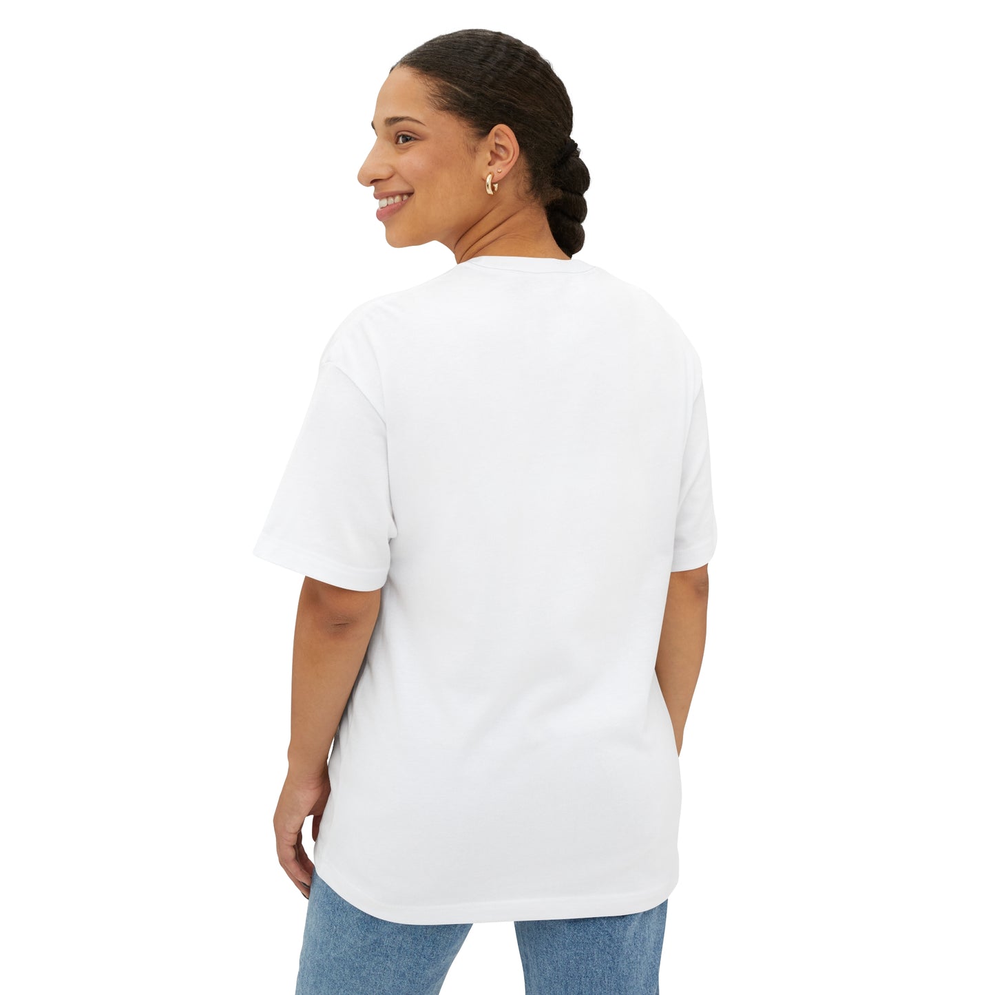 Motherhood All Love begins and Ends There Oversized Boxy Tee