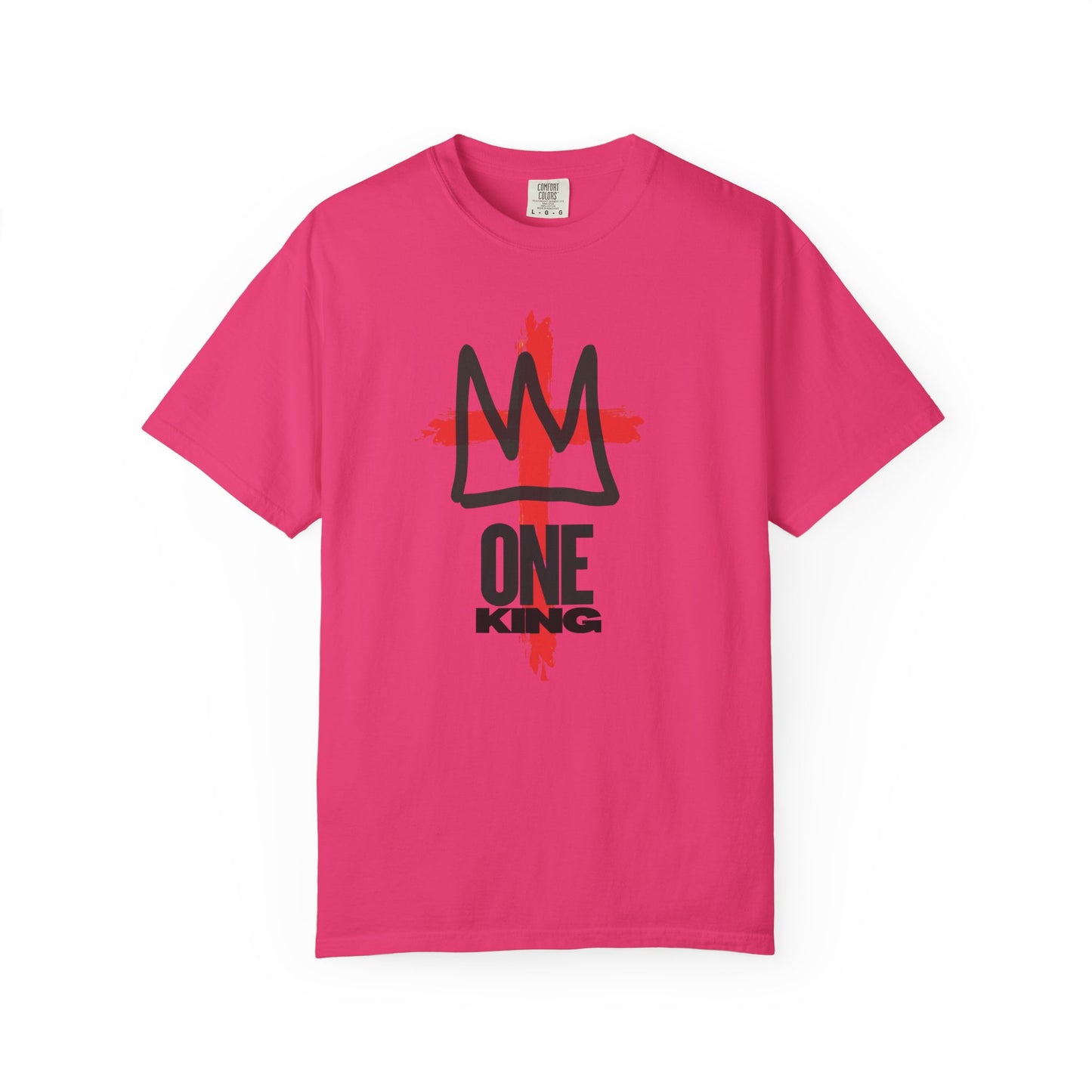 One King T-Shirt — Crown Cross Graphic Tee