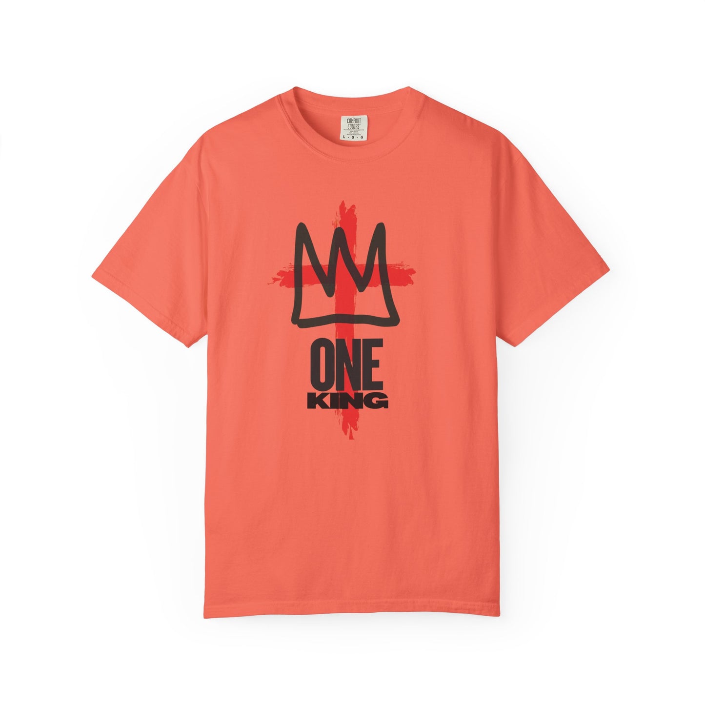 One King T-Shirt — Crown Cross Graphic Tee