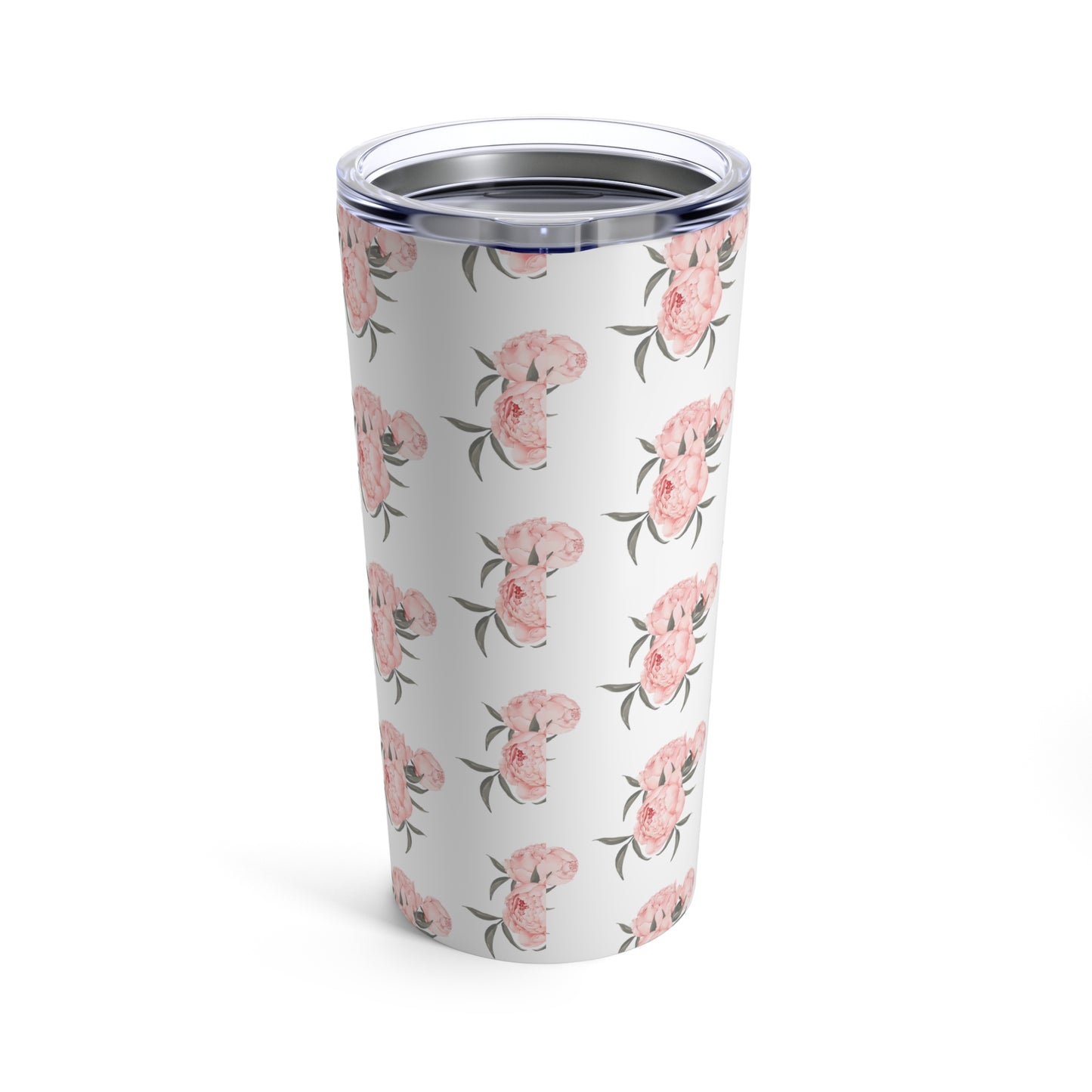 Peony Floral Tumbler 20oz