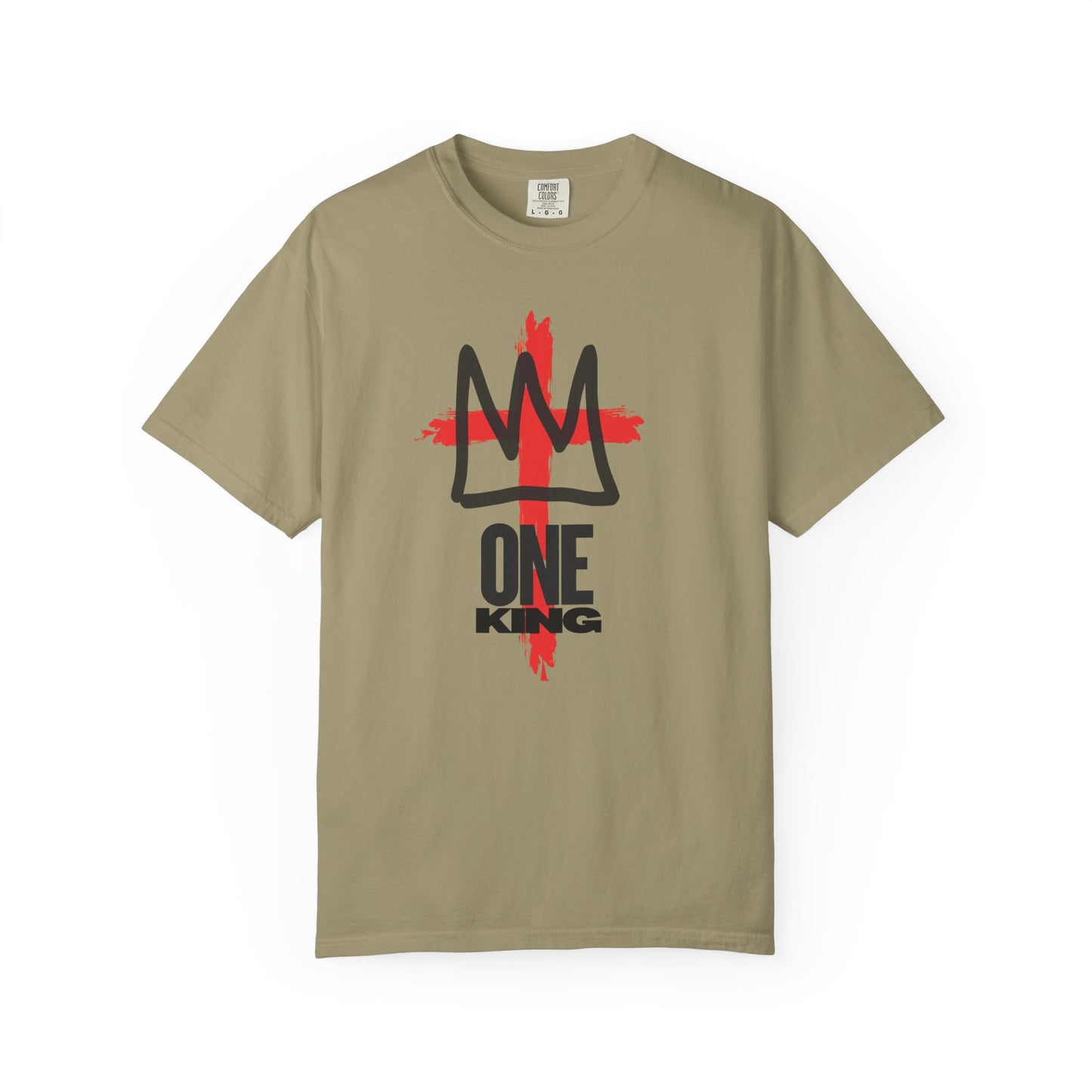 One King T-Shirt — Crown Cross Graphic Tee