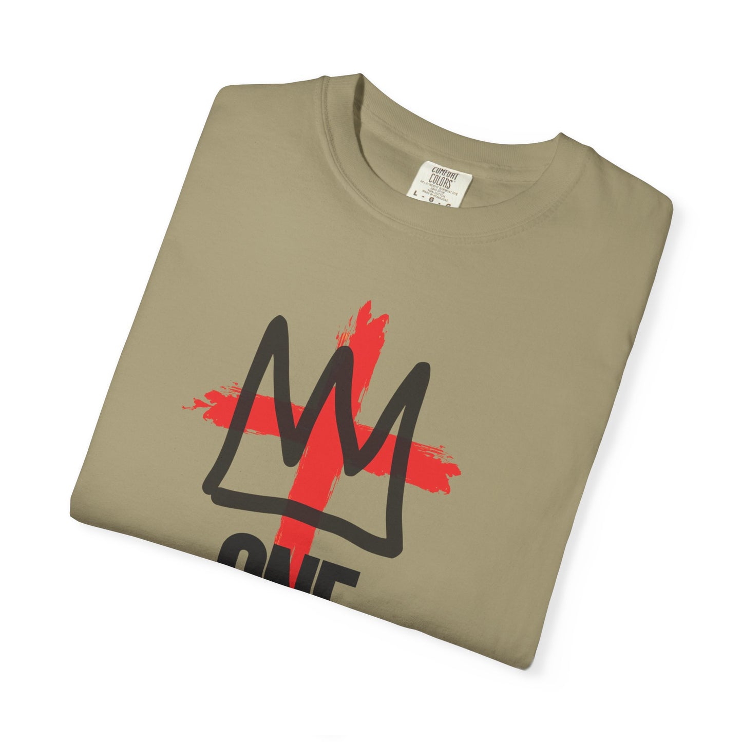 One King T-Shirt — Crown Cross Graphic Tee