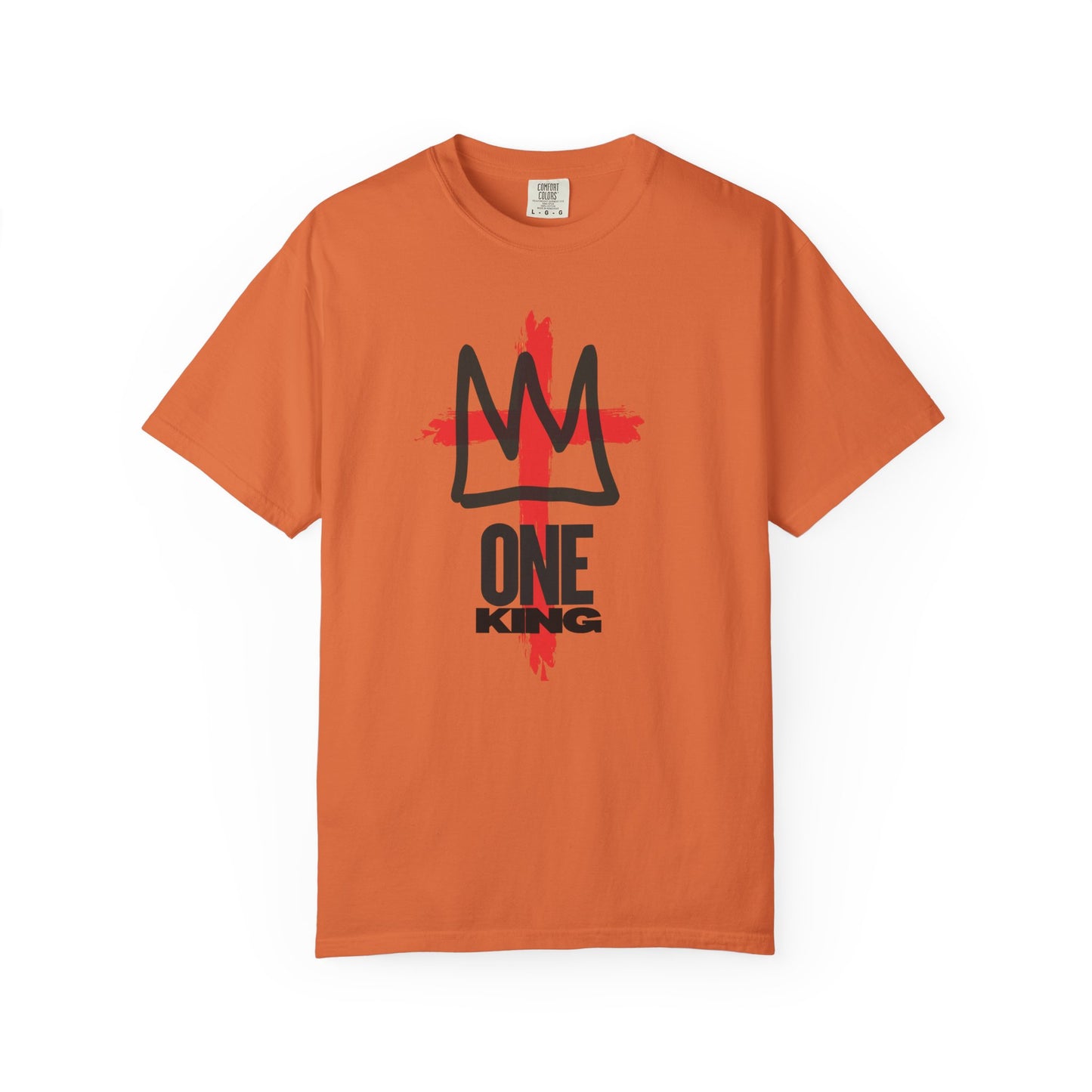 One King T-Shirt — Crown Cross Graphic Tee