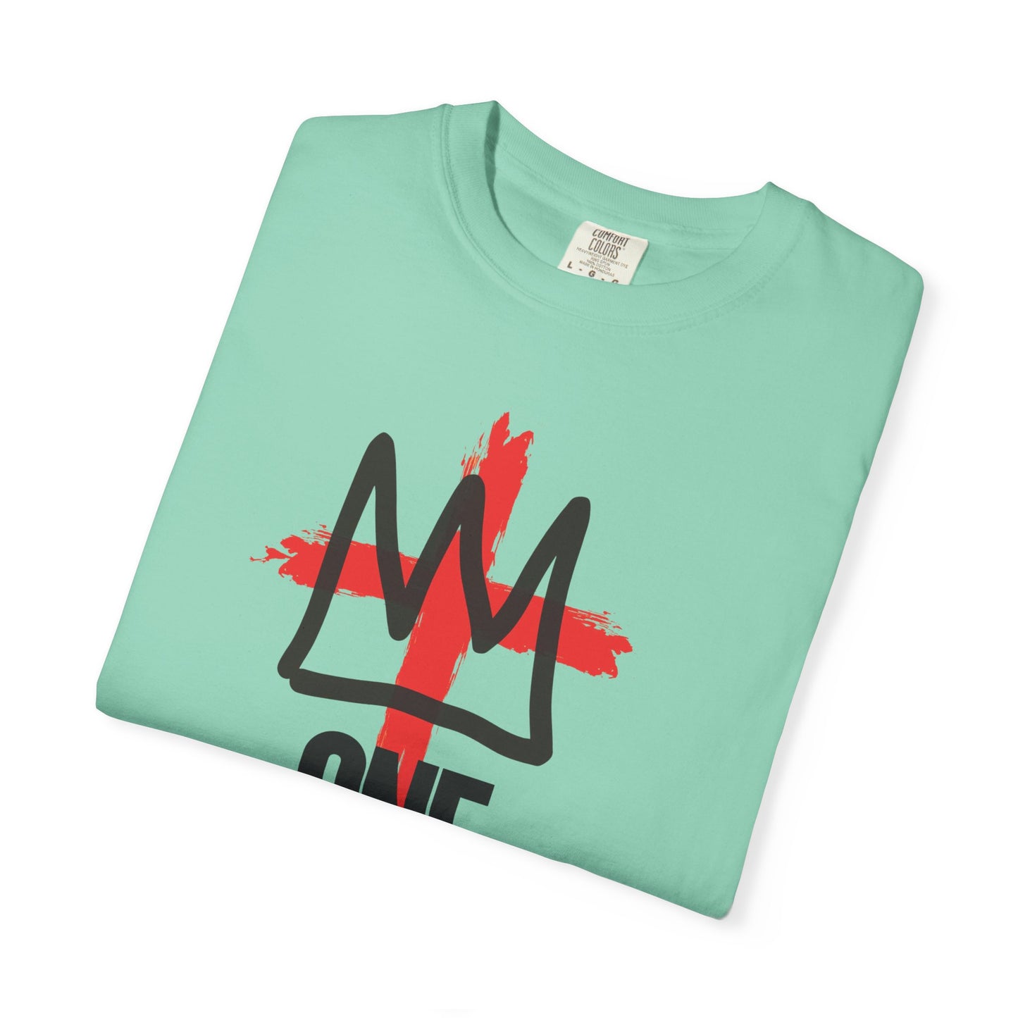 One King T-Shirt — Crown Cross Graphic Tee