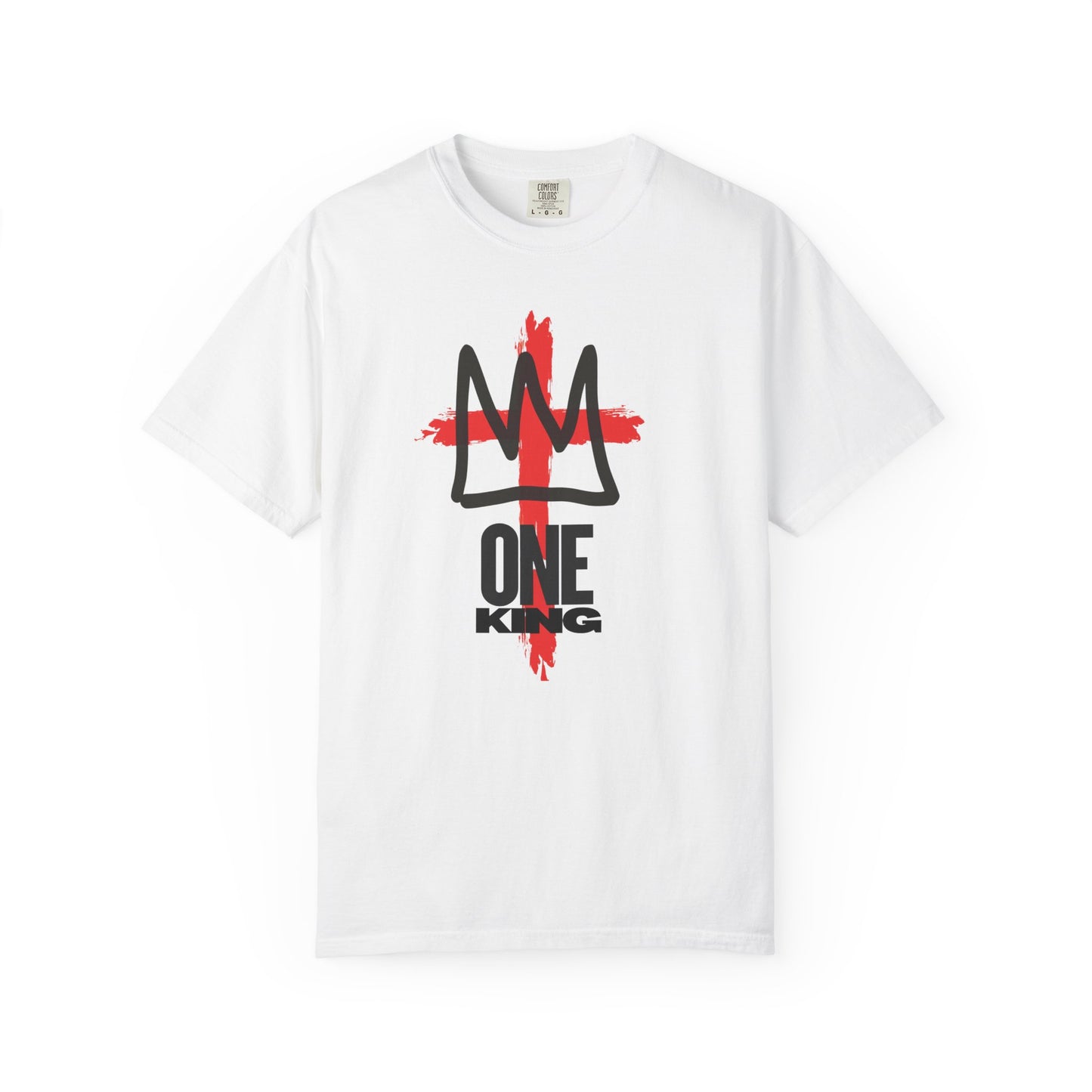 One King T-Shirt — Crown Cross Graphic Tee