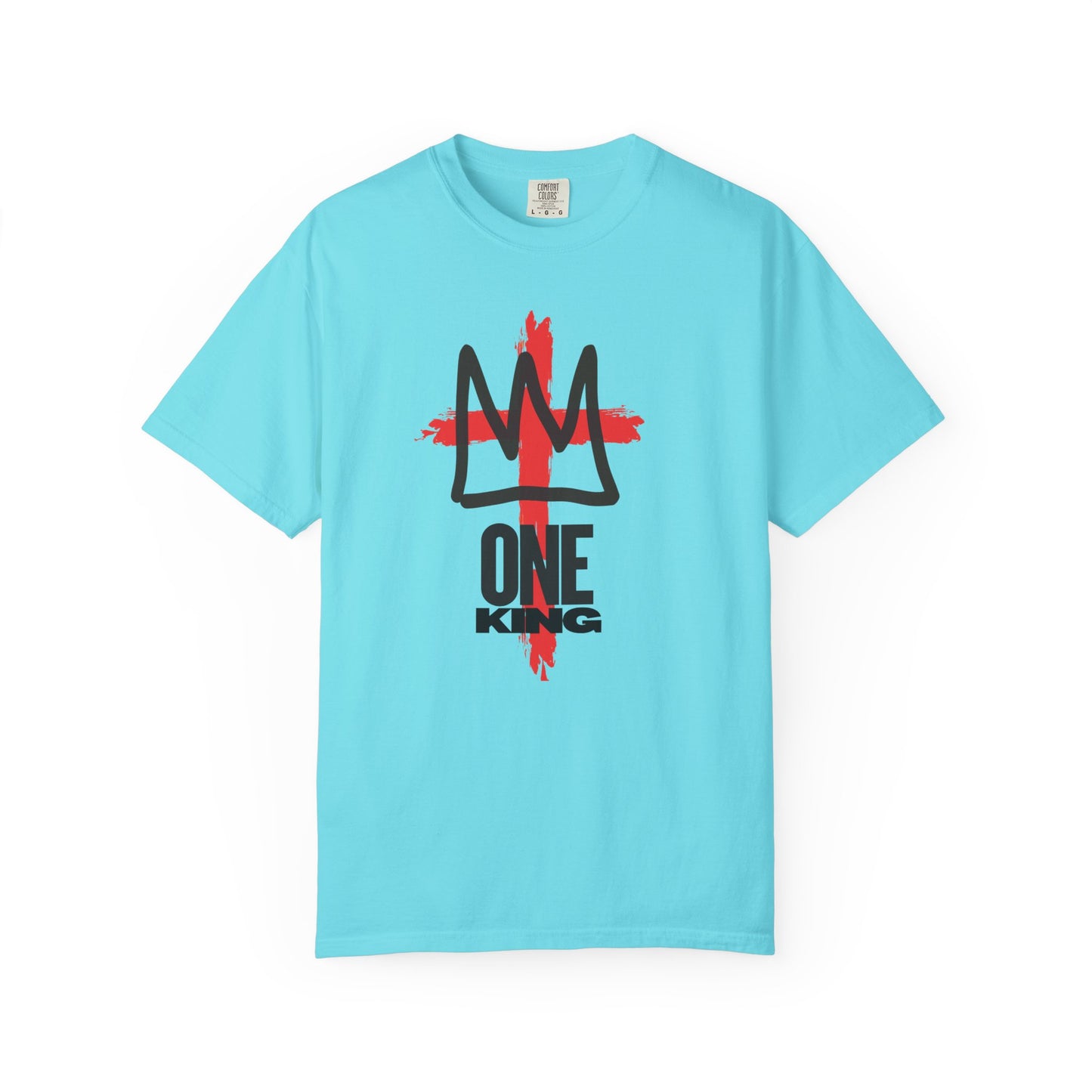 One King T-Shirt — Crown Cross Graphic Tee