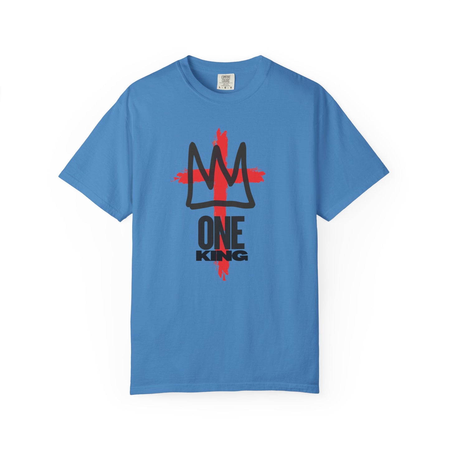 One King T-Shirt — Crown Cross Graphic Tee