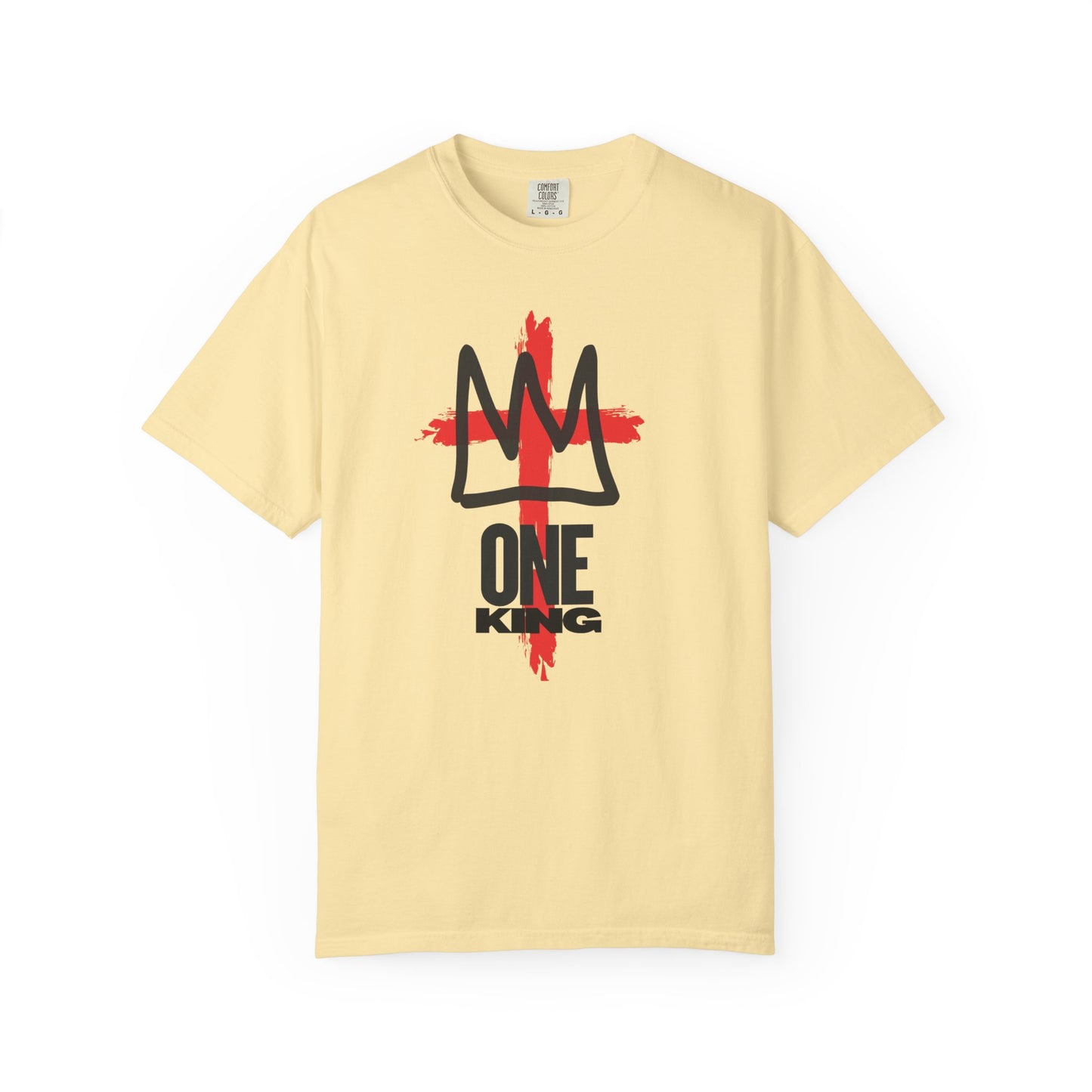 One King T-Shirt — Crown Cross Graphic Tee