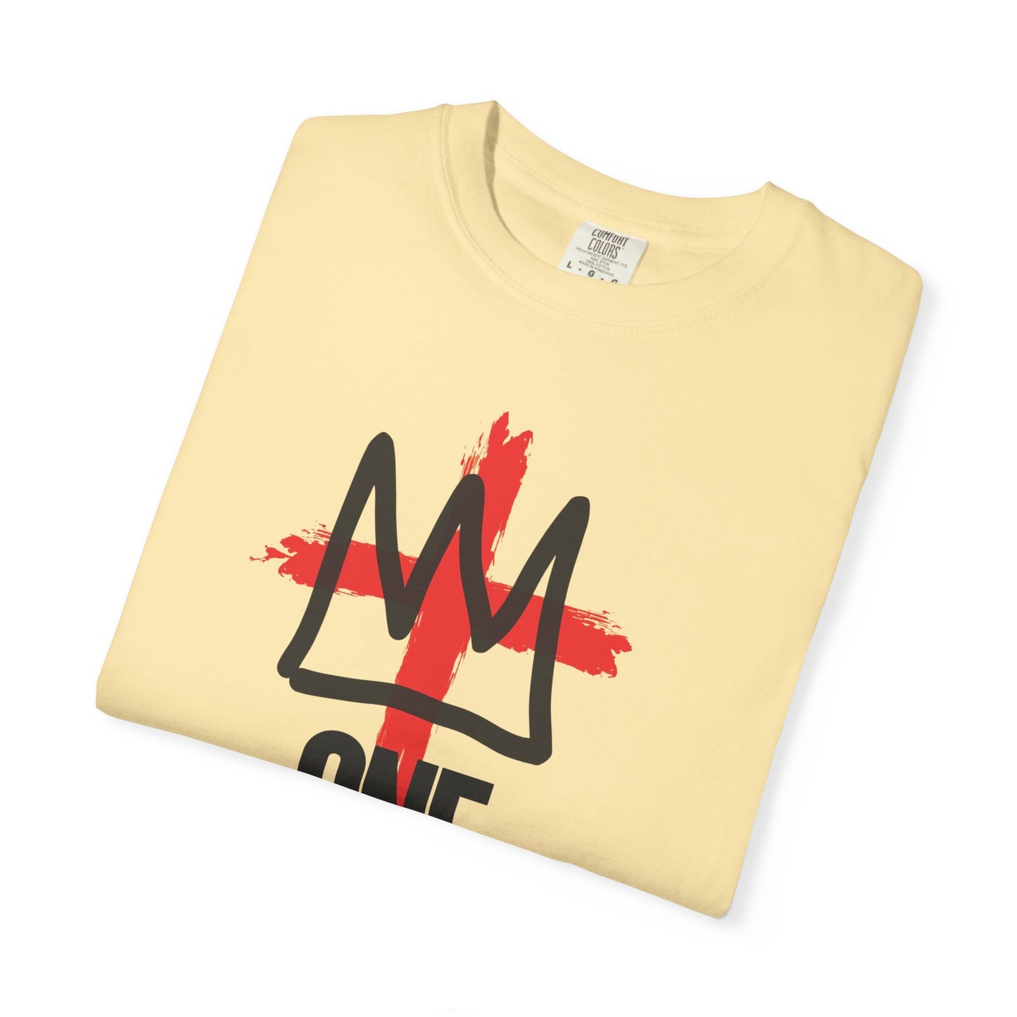 One King T-Shirt — Crown Cross Graphic Tee