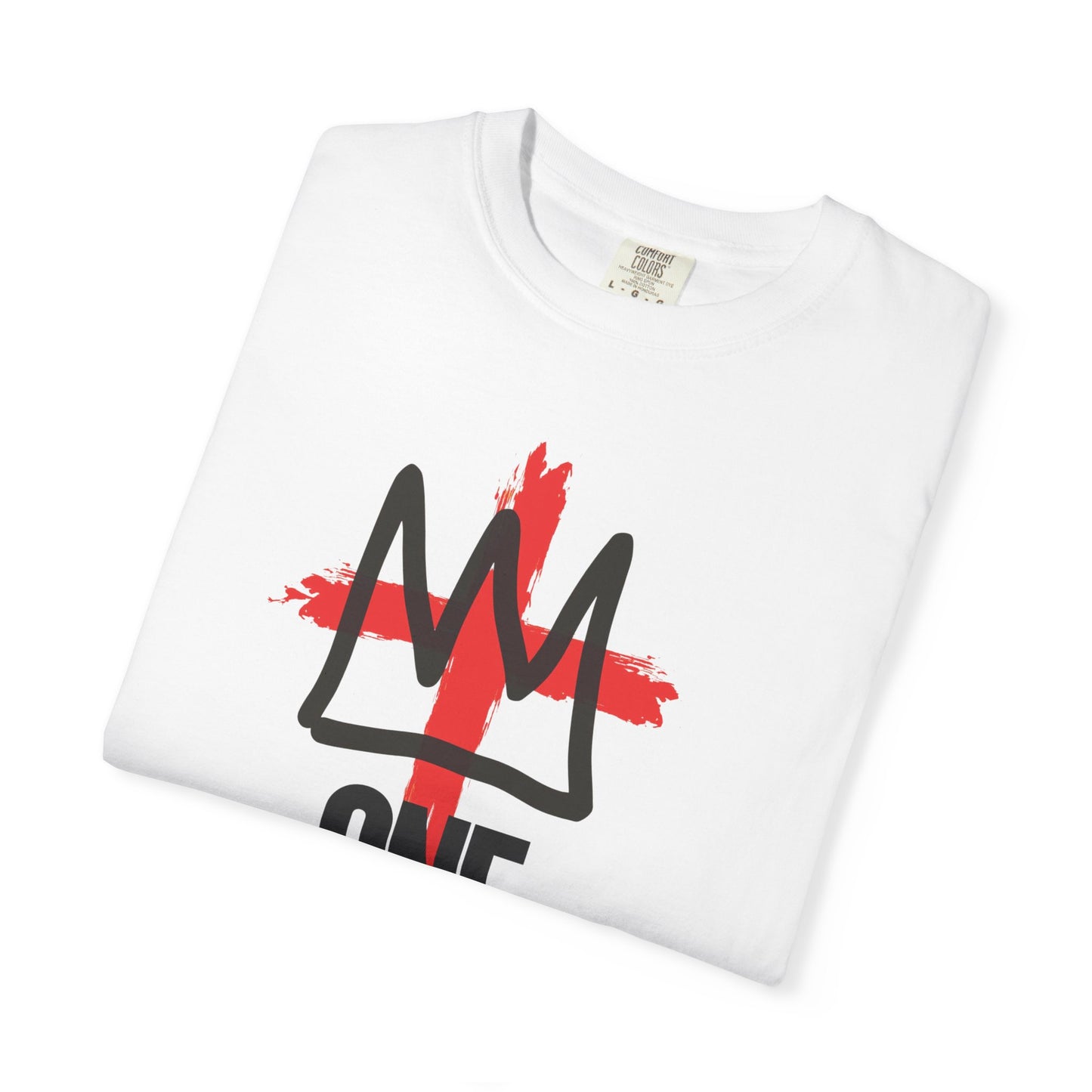 One King T-Shirt — Crown Cross Graphic Tee