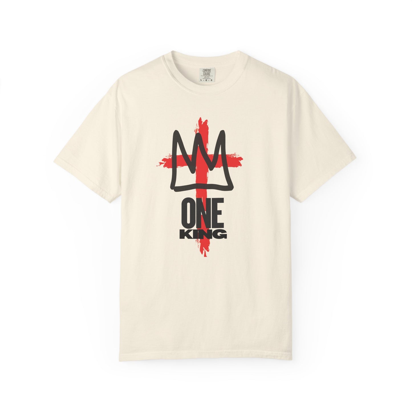 One King T-Shirt — Crown Cross Graphic Tee