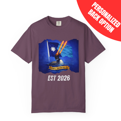 Don’t Tread on Us | Majestic Minnesota Loon – Personalized Back Option