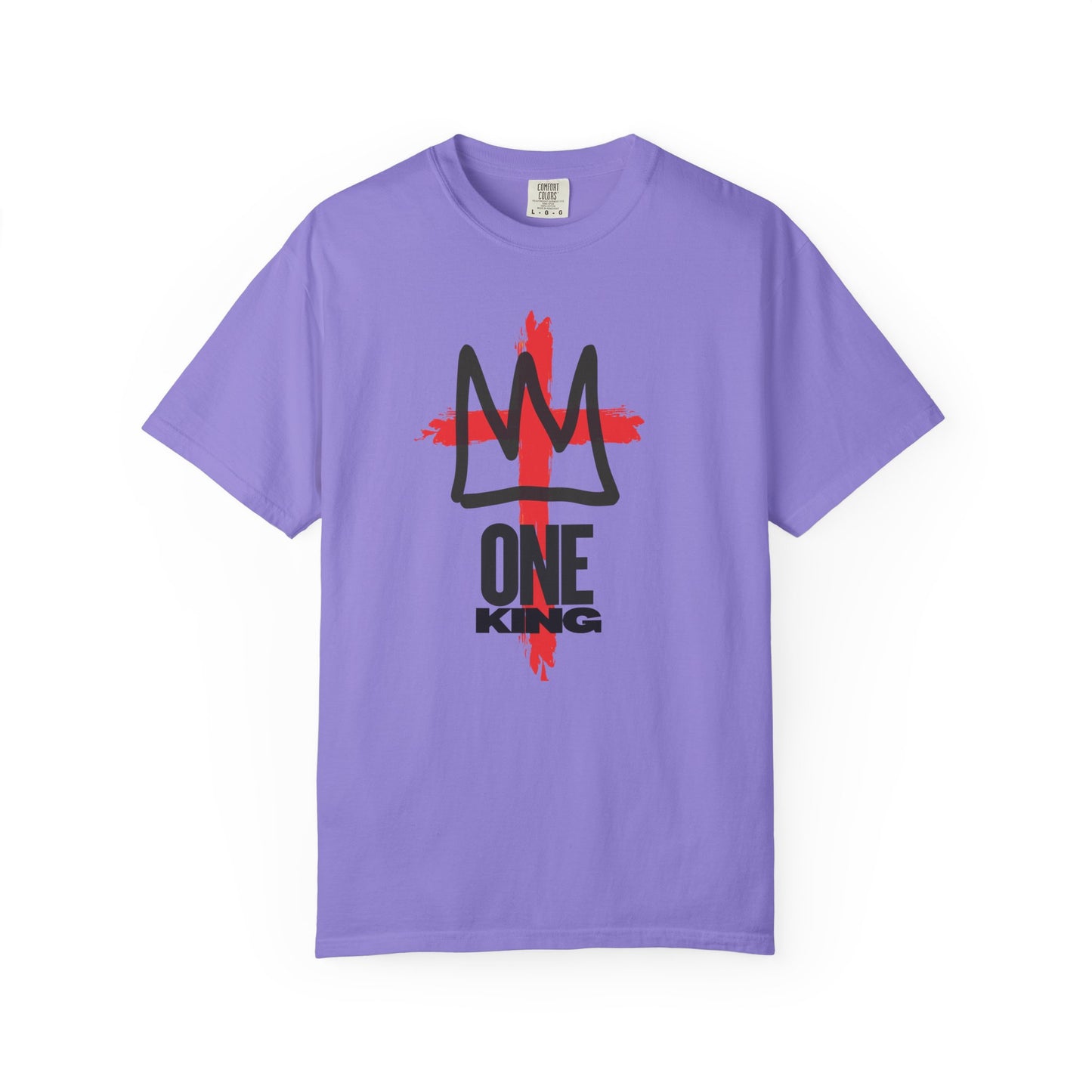 One King T-Shirt — Crown Cross Graphic Tee