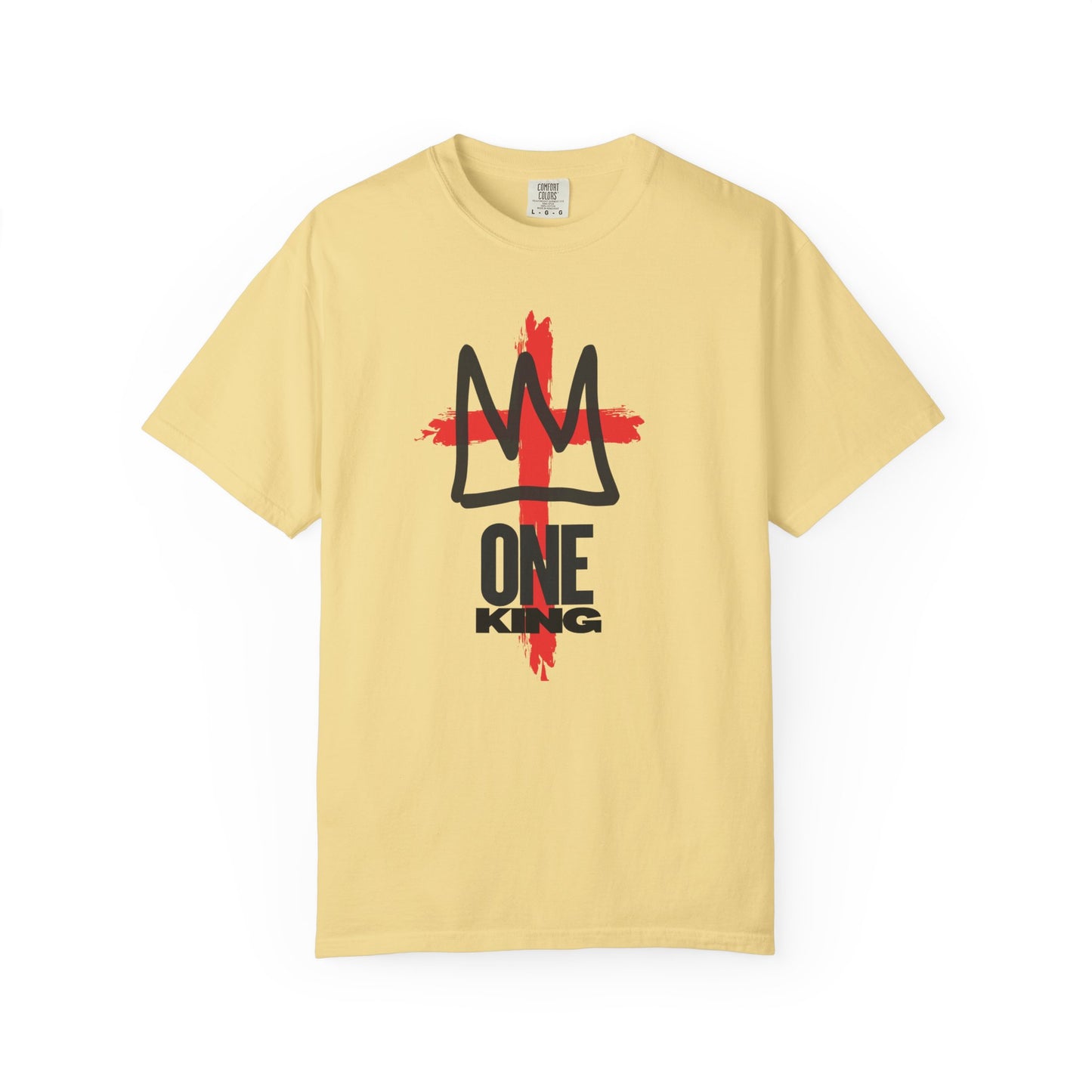 One King T-Shirt — Crown Cross Graphic Tee