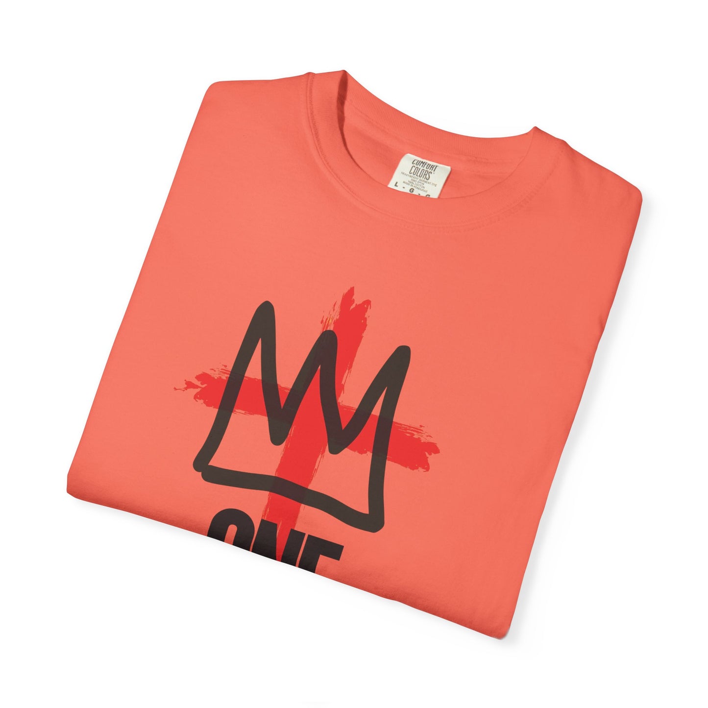 One King T-Shirt — Crown Cross Graphic Tee