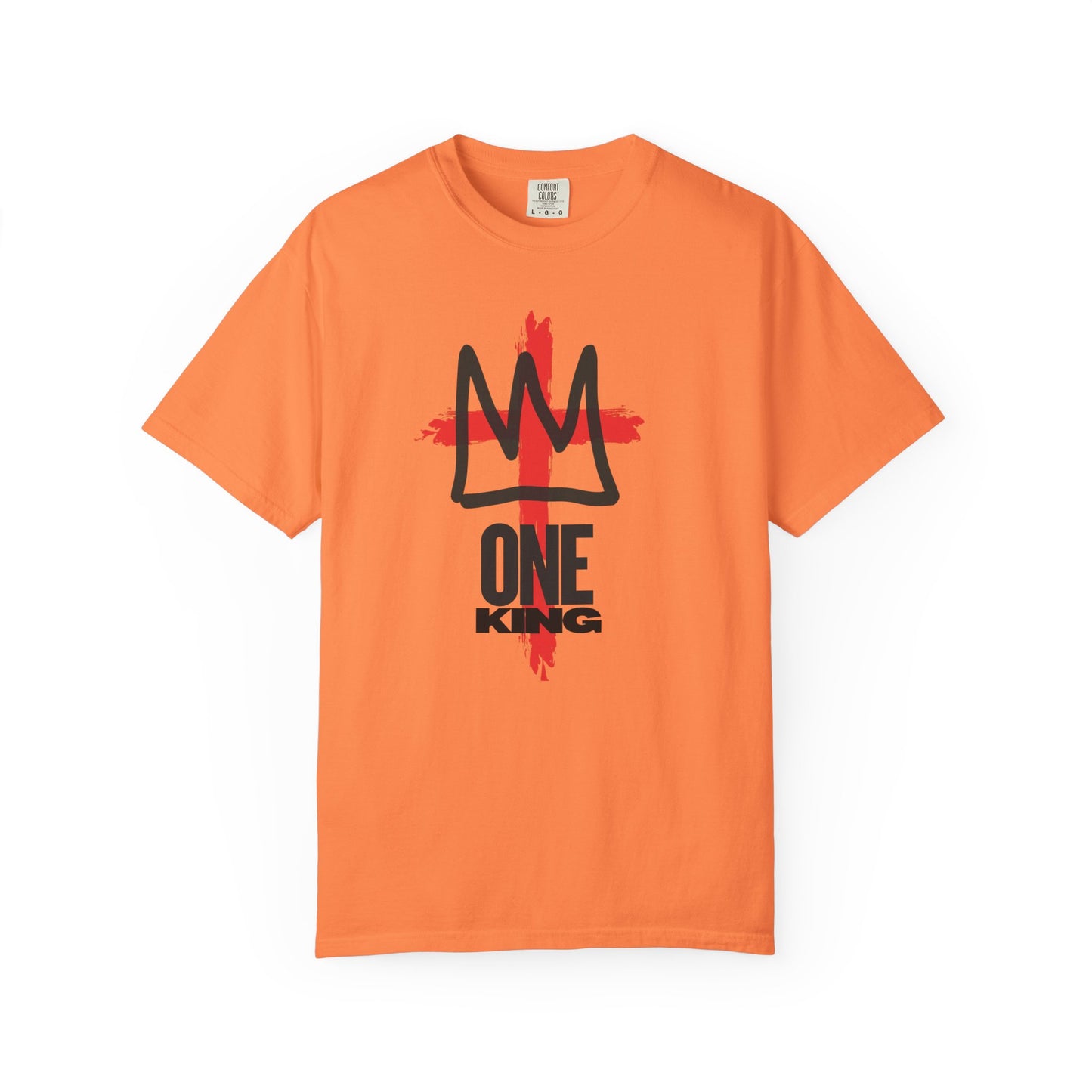 One King T-Shirt — Crown Cross Graphic Tee