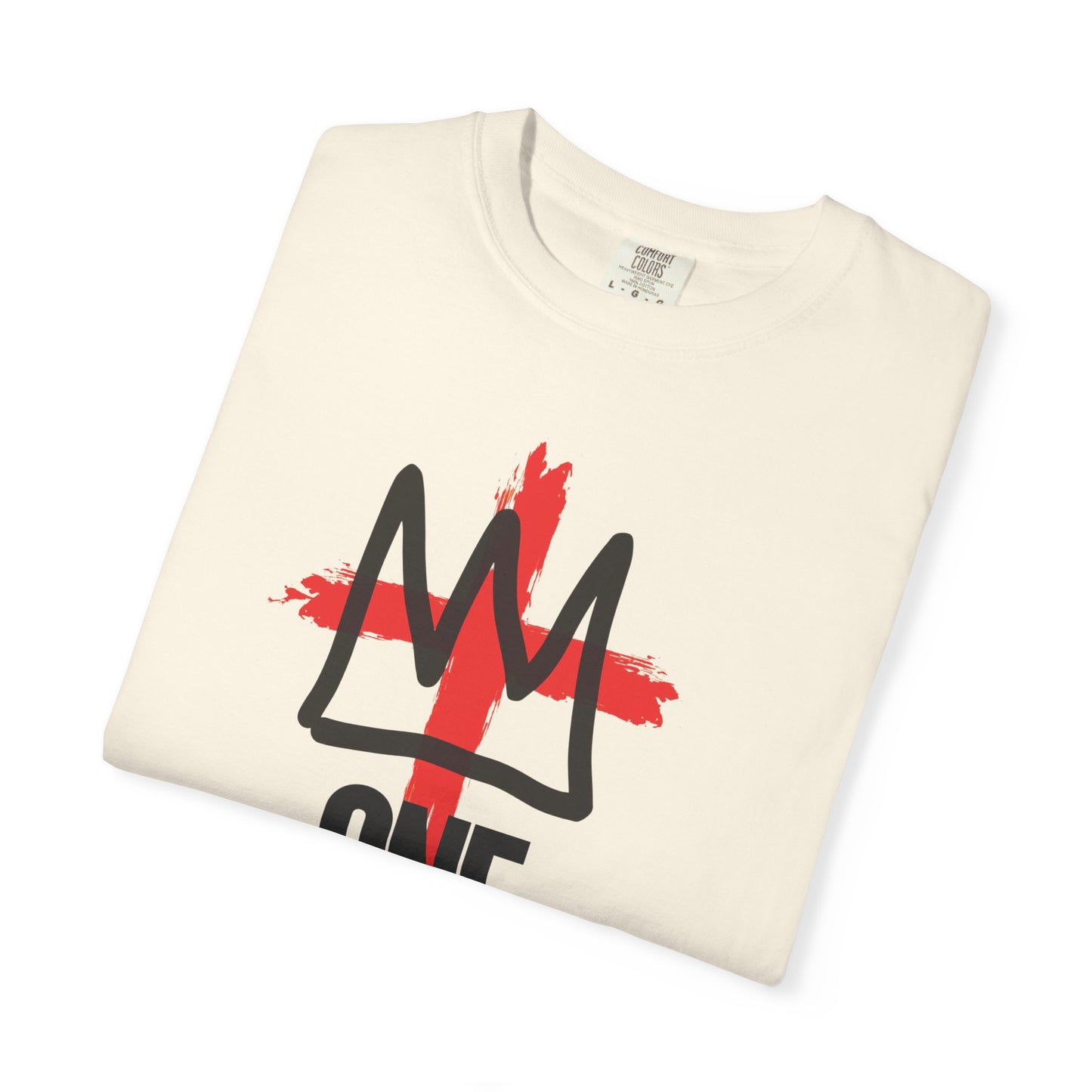One King T-Shirt — Crown Cross Graphic Tee