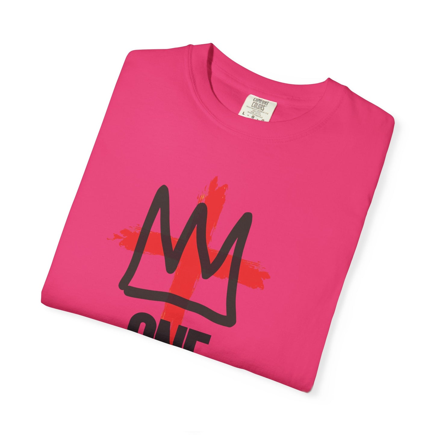 One King T-Shirt — Crown Cross Graphic Tee