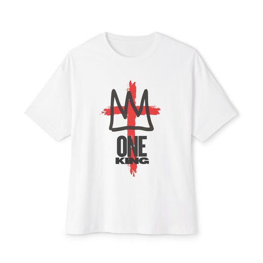 One King Cross Tee — Christian Crown Graphic T-Shirt