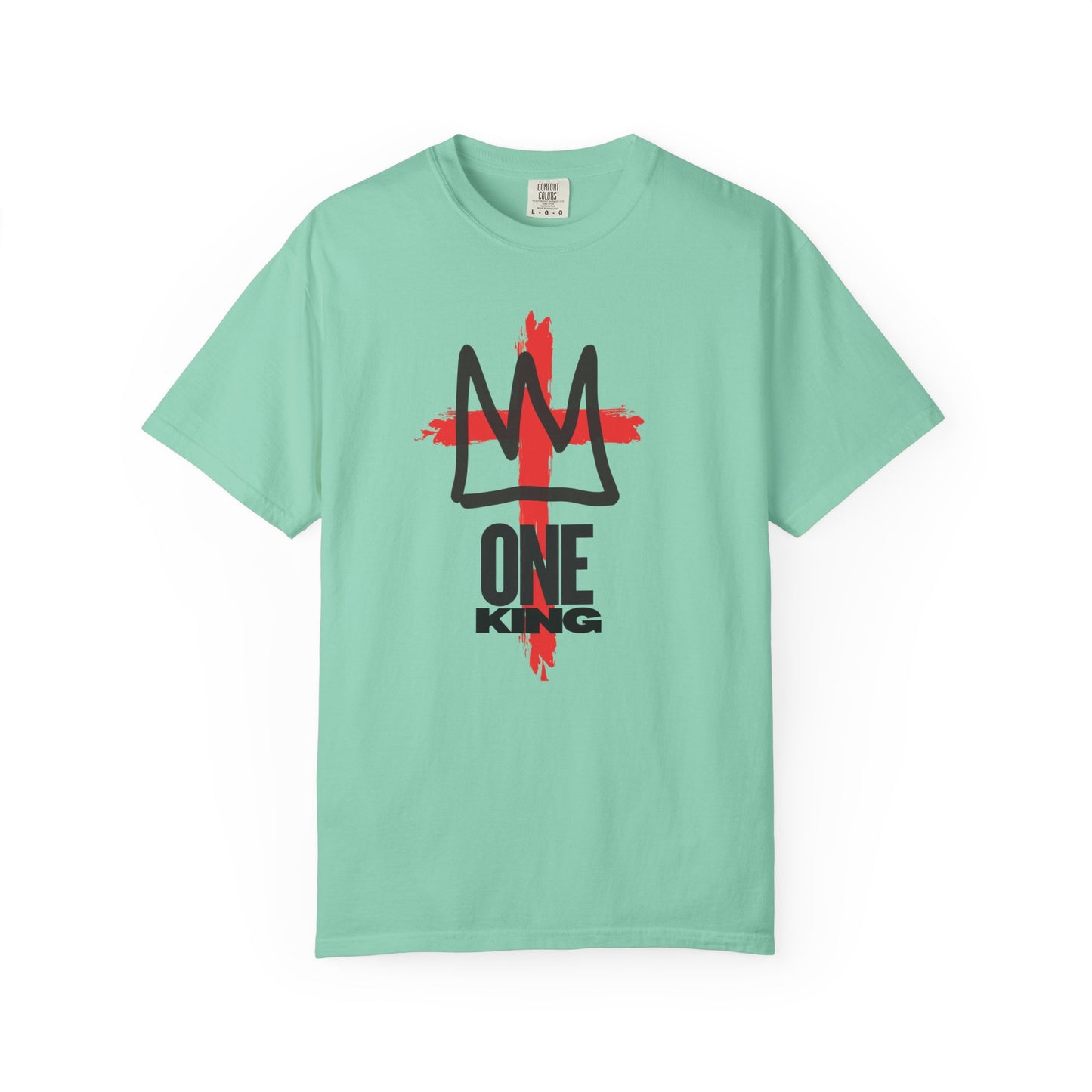 One King T-Shirt — Crown Cross Graphic Tee